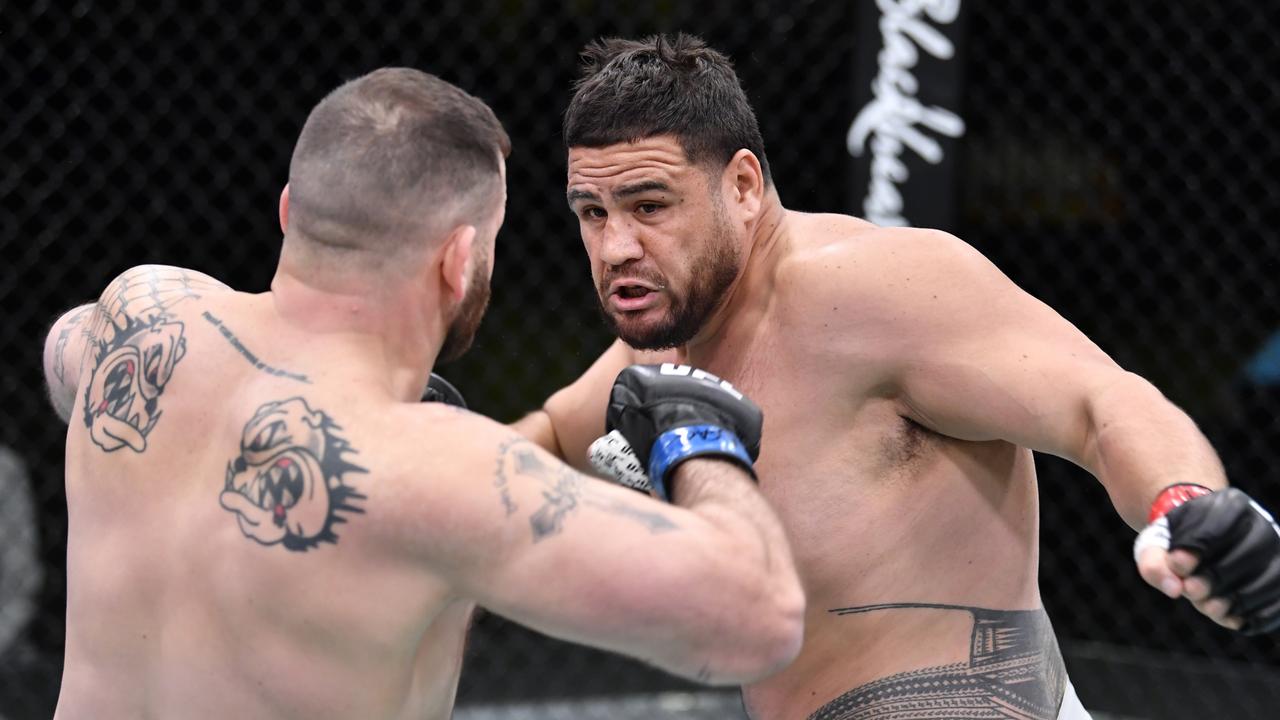 Tuivasa proved too strong for Harry Hunsucker earlier this year.