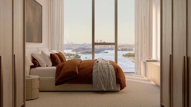 Bedroom with a view.