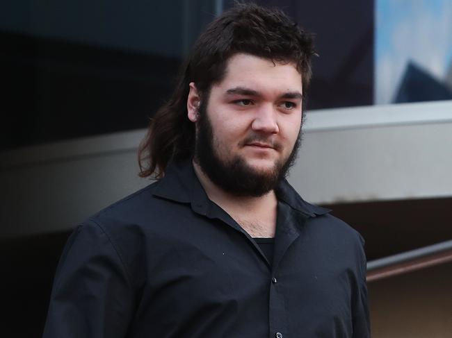 Charlie Read, son of Chopper Read, at the Hobart Magistrates Court at a previous appearance. Picture: Nikki Davis-Jones