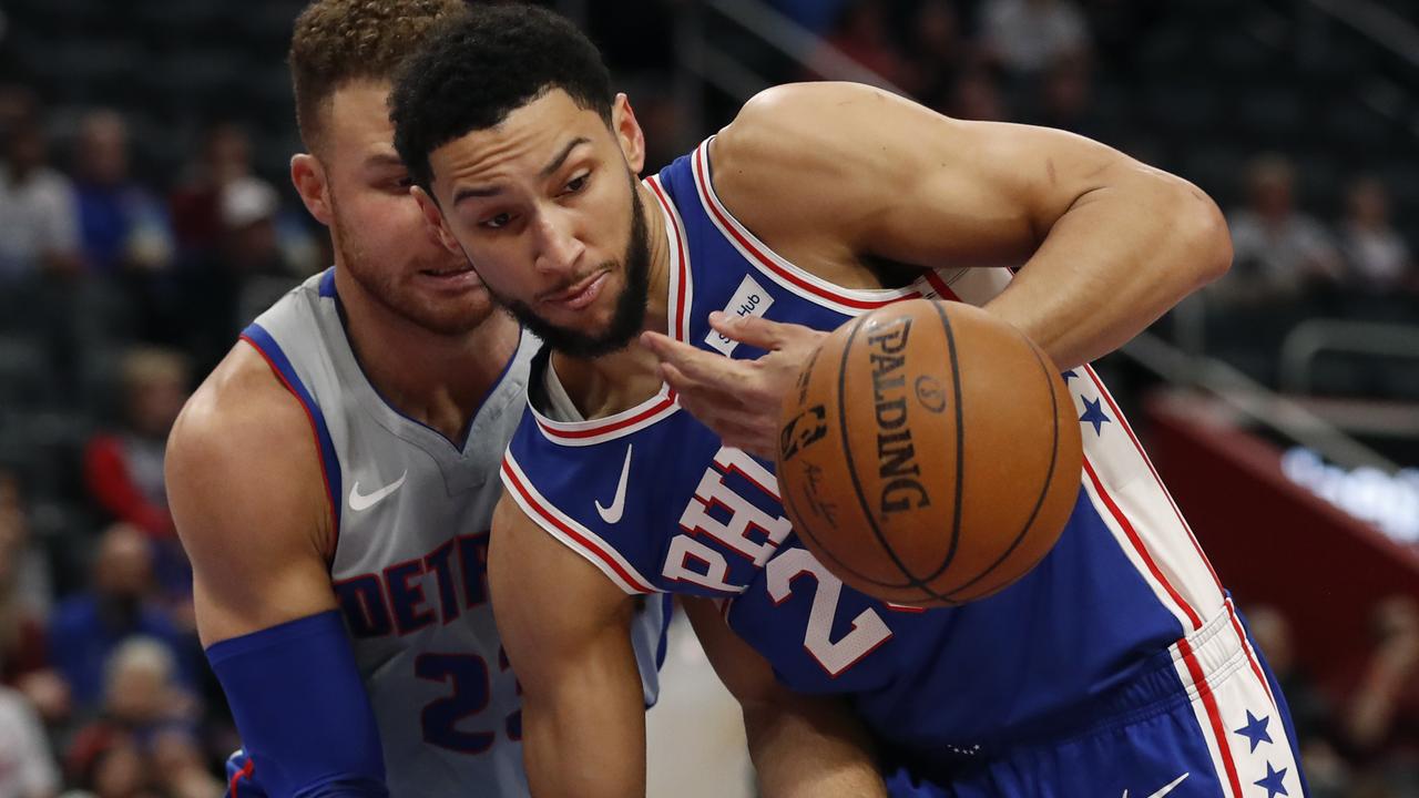 Ben Simmons Hits Career-high, Triple Double As 76ers Beat Pistons ...