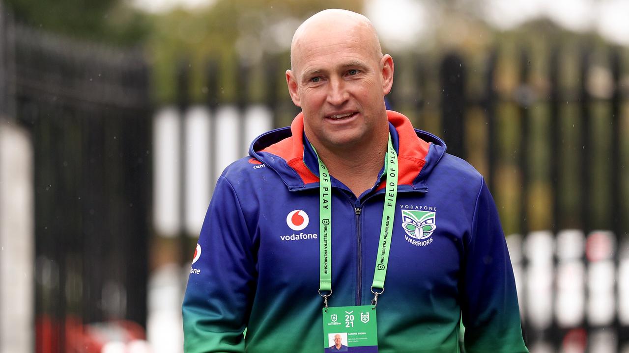 Warriors Coach Nathan Brown NRL Photos