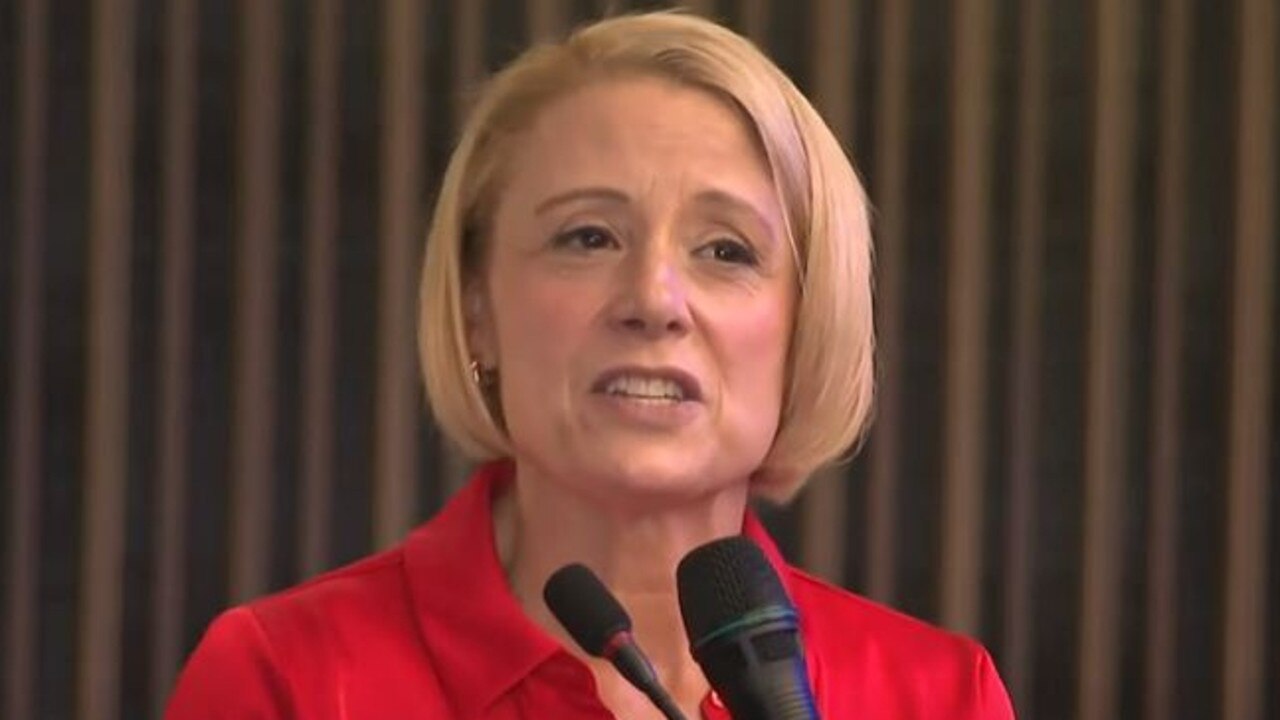 Kristina Keneally waited until Sunday to concede defeat. Picture: ABC News