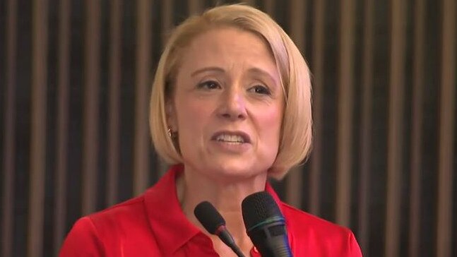 Kristina Keneally waited until Sunday to concede defeat. Picture: ABC News