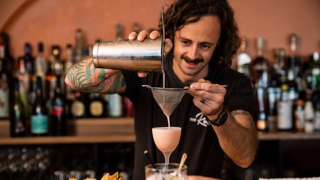 The Ruse Ulladulla co-owner Ben Blair emphasises the myriad flavours of South America in his signature drinks