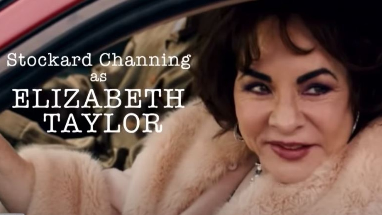 Grease actress Stockard Channing played Elizabeth Taylor.