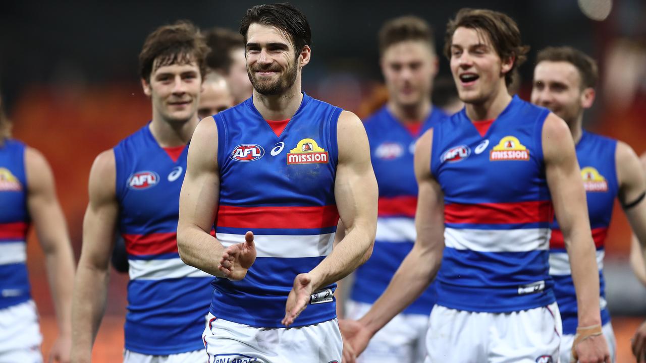Jonathan Brown is very high on the Western Bulldogs. (Photo by Mark Metcalfe/Getty Images)