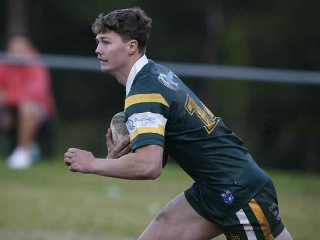 Windsor’s Luke McDonald scored a runaway try in the win over Minchinbury. Picture Warren Gannon Photography