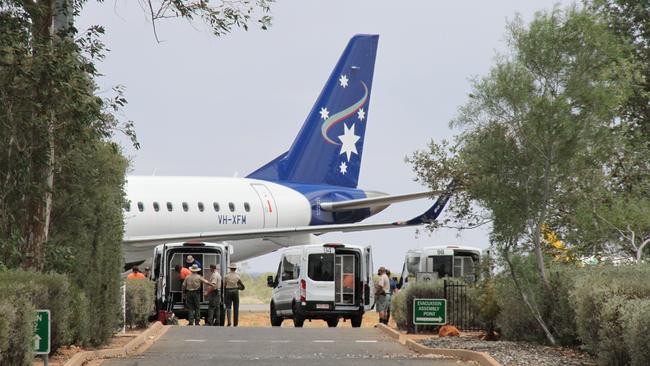 October 27: A transfer of prisoners between Alice Springs and Darwin on the weekend cost taxpayers $64,000. Picture: Gera Kazakov