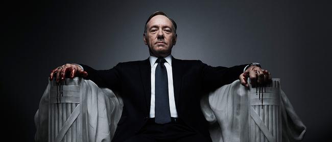 Kevin Spacey in House Of Cards