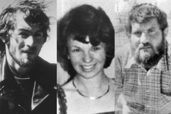 Gordon Twaddle, Karen Edwards and Timothy Thomson were killed.