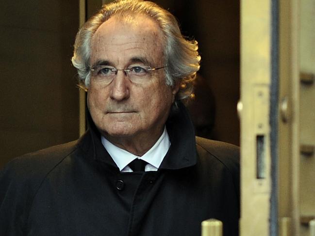 Harry Markopolos exposed the Ponzi scheme set up by Bernard Madoff, pictured. Picture: Supplied