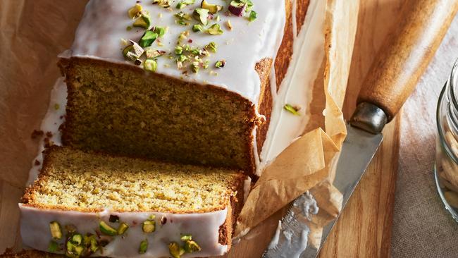 Pistachios give great flavour in this luxe cake. Images by Rochelle Eagle