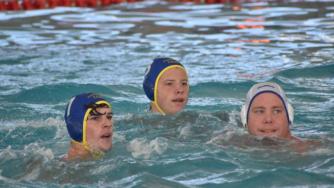 Water Polo Queensland Country Championships, 2nd World War Memorial Aquatic Centre, Rockhampton, February 18, 2023. Men, Mackay versus Sunshine Coast.