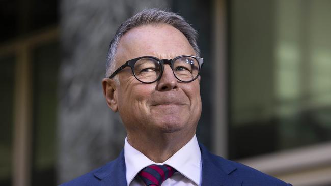 The key messaging from Joel Fitzgibbon on Tuesday morning was strategic and damaging for Anthony Albanese,. Picture: NCA NewsWire/Gary Ramage