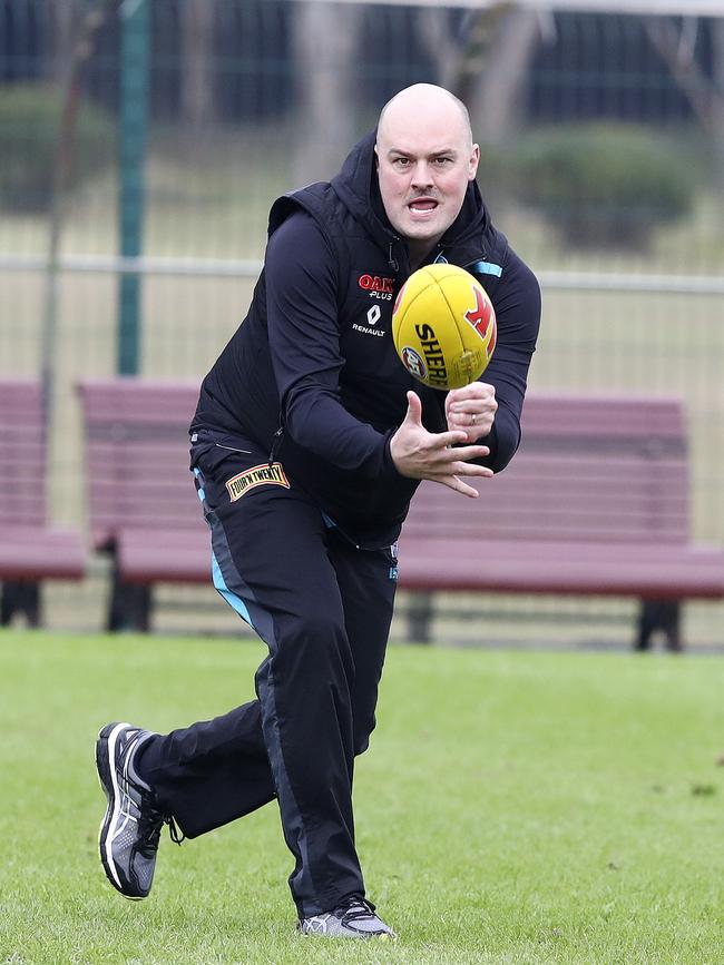 Port Adelaide’s general manager of football Chris Davies. Picture: Sarah Reed