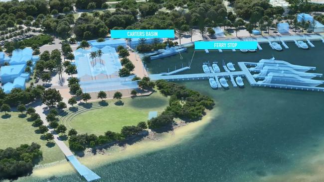 Gold Coast Spit masterplan artist impressions