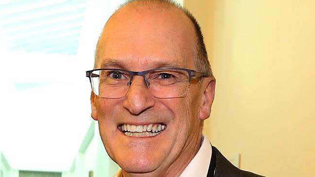 Treasury Secretary Philip Gaetjens  in the 2019 Budget Lock Up in Parliament House. Picture Kym Smith