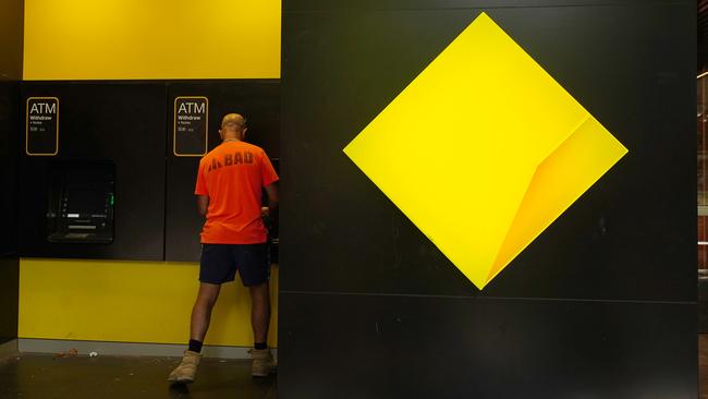 Commonwealth Bank shares are up 28 per cent in the past year. Picture: NewsWire / Luis Enrique Ascui