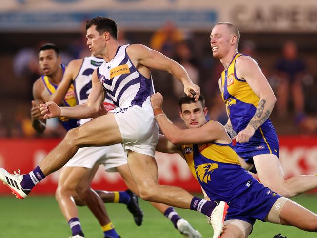 Freo were far too good in West Coast’s opening practice match. (Photo by Will Russell/Getty Images)