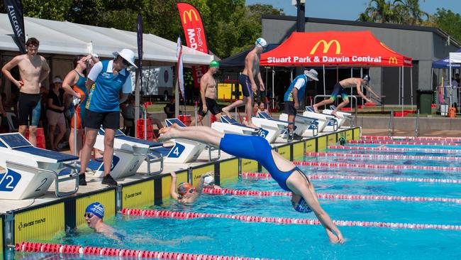 2023 Country Swimming Championships at Parap Pool, Darwin. Picture: Pema Tamang Pakhrin