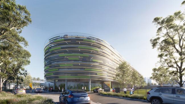 Artist impressions of the multigrade car park planned for the site. Pictures: Supplied