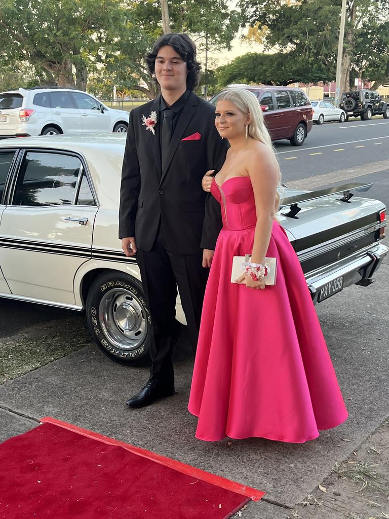 The students of Maryborough State High School celebrate their formal.