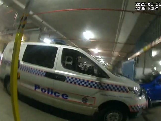 Kristopher Brian Clarke, 33, was sentenced after he rammed into a police car at a Coolangatta car park. Picture: Supplied