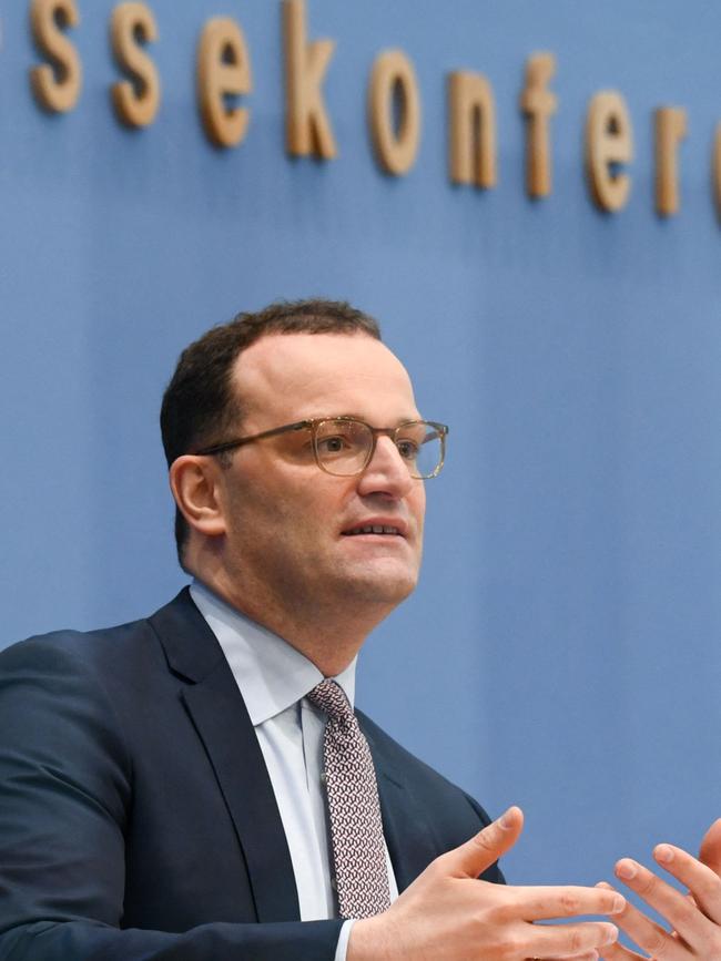 German Health Minister Jens Spahn. Picture: AFP