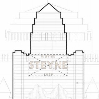 Proposed new signage for the Hotel Steyne at Manly: Picture: Supplied