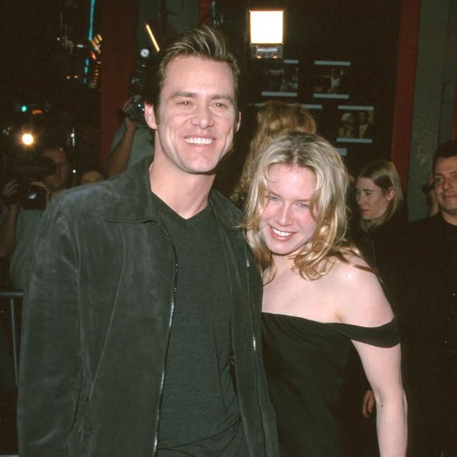 Carrey: Zellweger was “very special to me.” Picture: SGranitz/WireImage