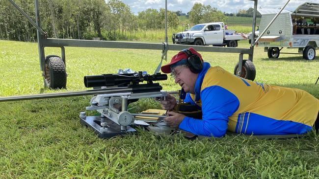 Mackay Rifle Club treasurer Bevan Appleby. Picture: Contributed