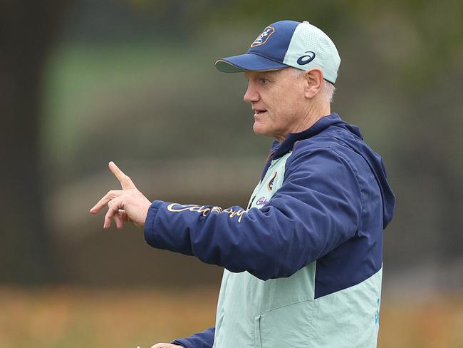 Wallabies coach Joe Schmidt expects a ‘tough’ encounter against Fiji in Newcastle. Picture: Warren Little/Getty Images