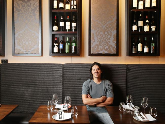 Ex-Bennelong chef Jose Silva at Bibo Wine Bar in Double Bay.