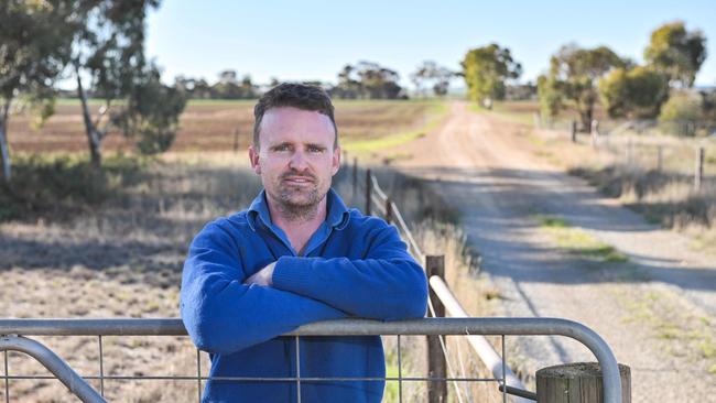 James Heaslip says a lot has changed in farming over his family’s time on the land. Picture: Brenton Edwards