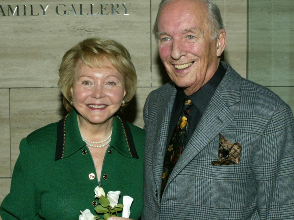 Lee Phillip Bell and her husband William J. Bell created the Youn and the Restless and the Bold and the Beautiful, two of the most popular soap operas on TV. Picture: Getty Images