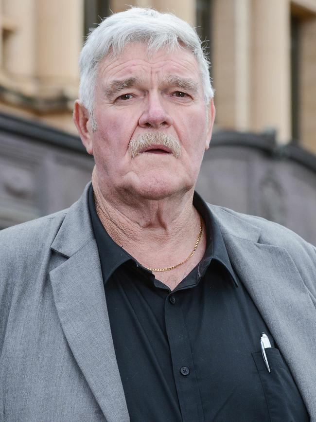 Ron Lillecrapp, brother of murder victim Joanne Lillecrapp, spoke out after his victim impact statement was edited against his wishes. Picture: Brenton Edwards