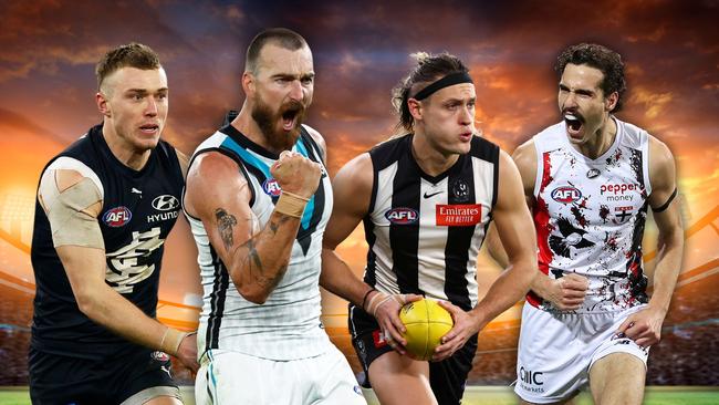 Three players in the AFL finals