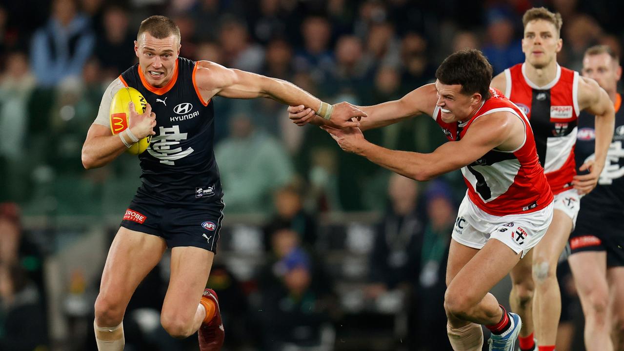 Patrick Cripps is a key part of Carlton’s much-vaunted midfield. Picture: Getty Images