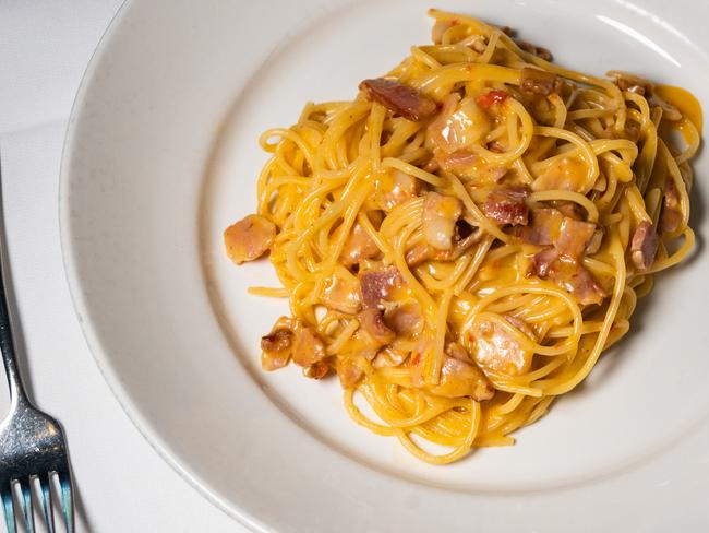 Di Stasio’s secret off menu pasta dish.