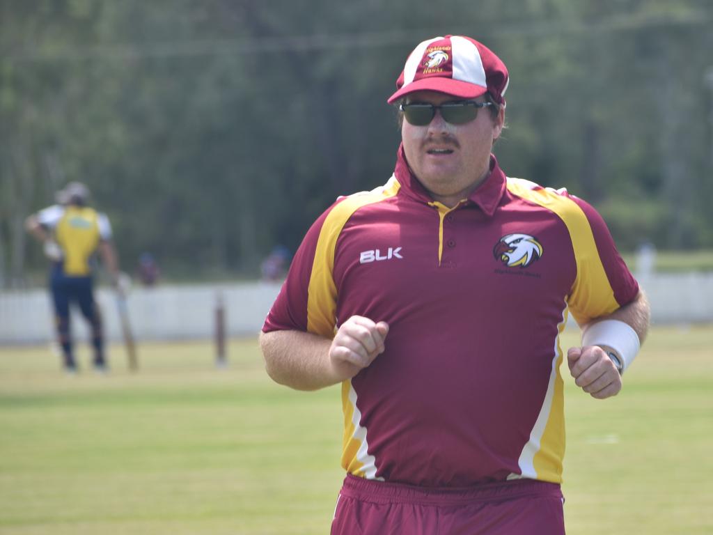 Central Queensland Cricket Championships, senior men, Gladstone versus Central Highlands, Rockhampton Cricket Grounds, on February 22, 2025.