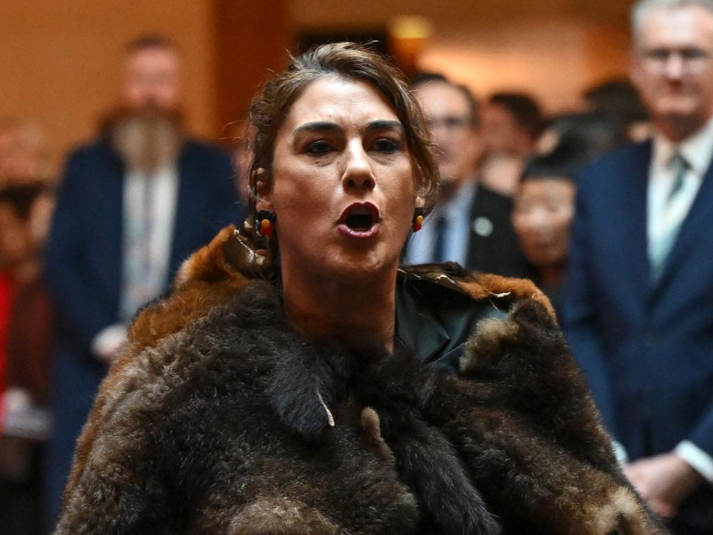 Victorian Senator Lidia Thorpe has revealed she swore an allegiance to the ‘Queen’s hairs’ when she was sworn into parliament in a bizarre act of dissent.