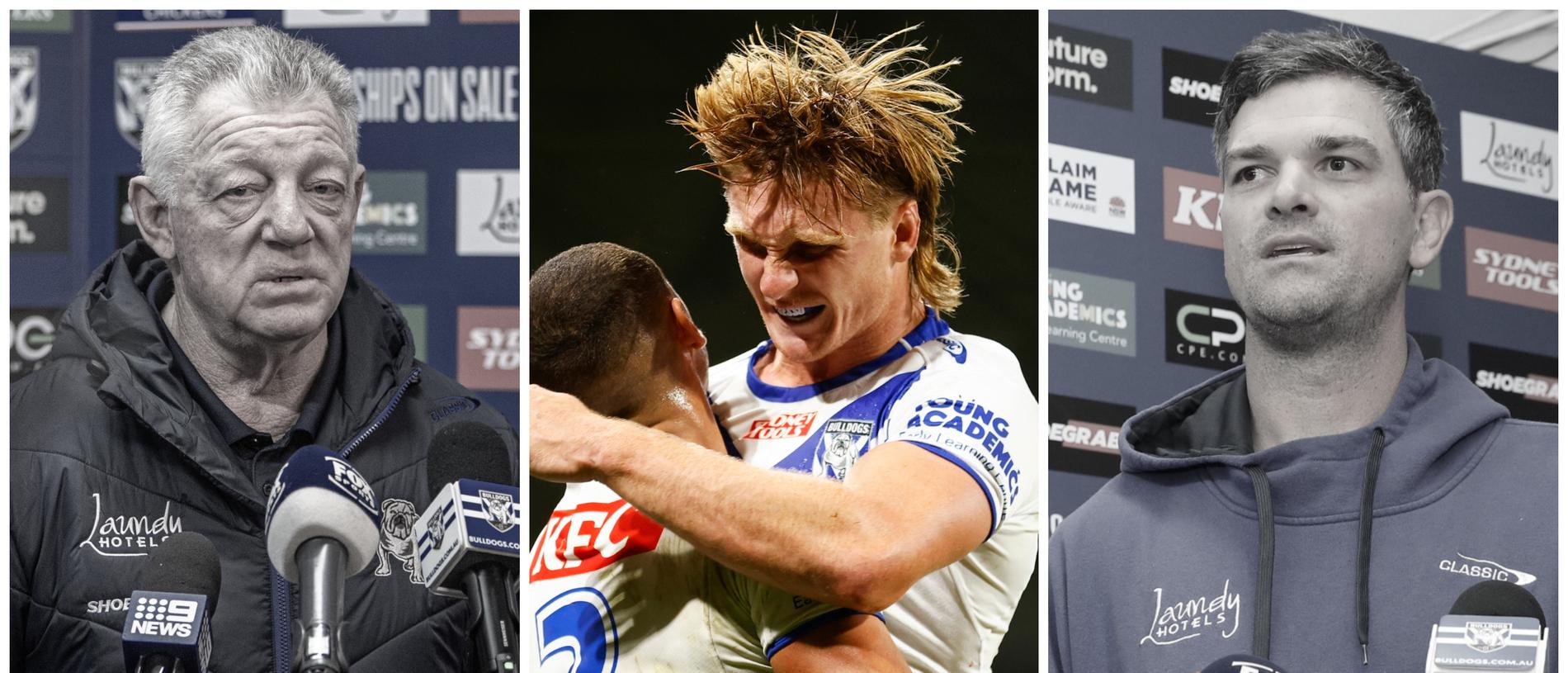 NRL 2024: Canterbury Bulldogs State of Play, Matt Burton, Cameron Ciraldo,  Stephen Crichton, Blake Taaffe, Bronson Xerri