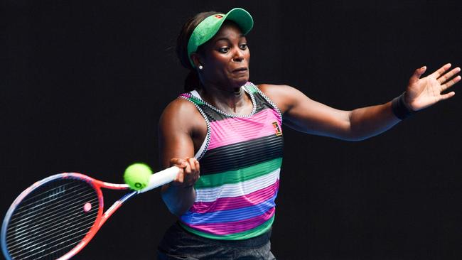 Sloane Stephens is looking to improve on a poor Australian Open record.