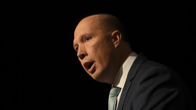 Australian Home Affairs Minister Peter Dutton. Picture: AAP