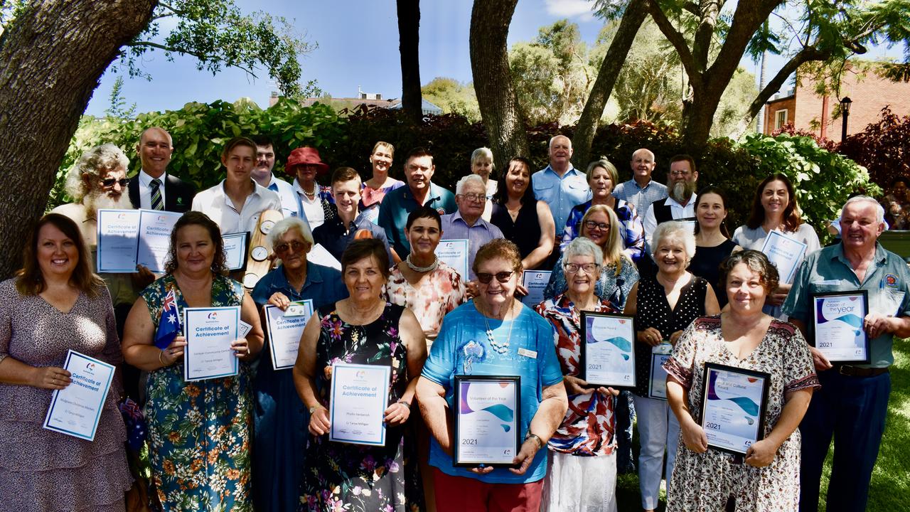 Lockyer Valley 2021 Australia Day Awards Ceremony at the Gatton Shire Hall. Photos: Hugh Suffell (NCA).