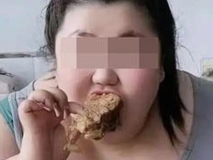 A young woman in China has died during a live broadcast of an extreme eating challenge. Picture: Supplied