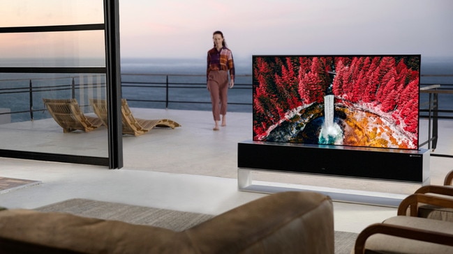 LG rollable OLED TV