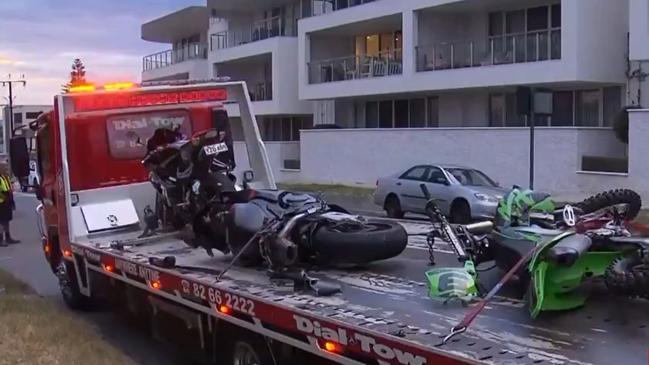 Police are investigating a serious crash believed to be linked to a street fight at Henley Square. Picture: 7NEWS