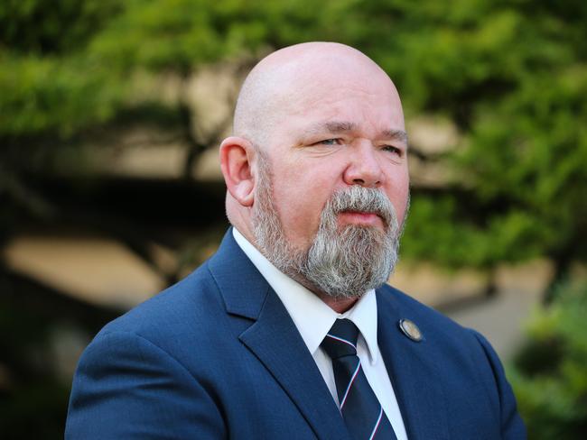 President of the Police Association of NSW, Kevin Morton. Picture: NCA Newswire / Gaye Gerard