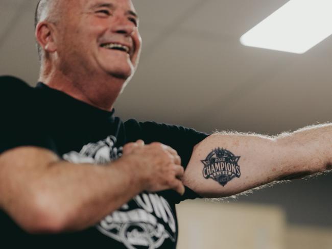 Sydney Kings owner and chairman Paul Smith has commemorated the Kings’ first title in 17 years with a champion tattoo on his arm.